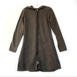 Patagonia Dark Olive Longline Hoodie